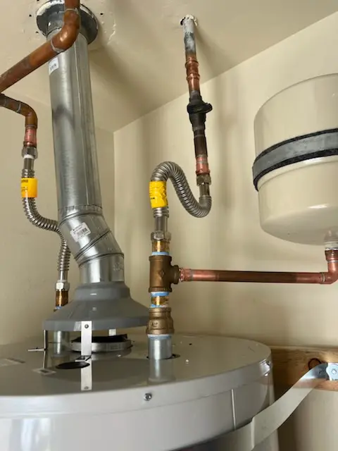 Water heater installation and plumbing repair in Granby